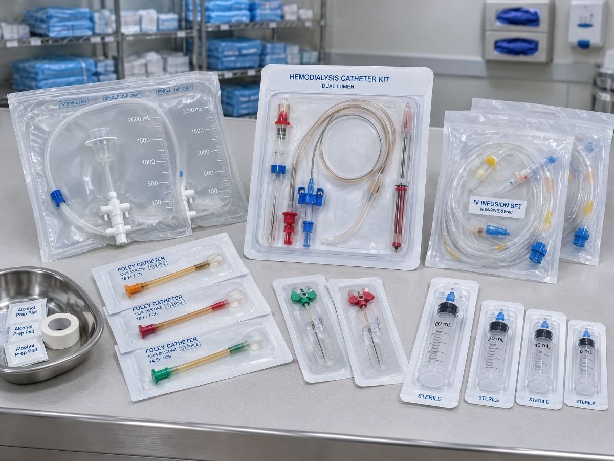Urology and dialysis consumables
